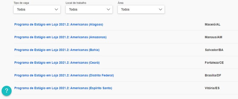 Americanas Americanas