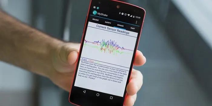 Apps to detect earthquakes